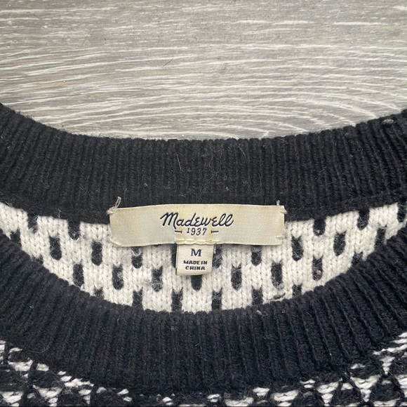 Madewell FinePrint Pullover Sweater - Picture 8 of 8